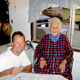 Anita "Mama" Espinoza of El Rosario, Mexico