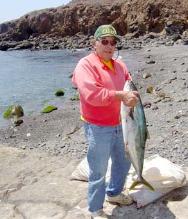 Puerto Santo Tomas Mexico Yellowtail Fishing Photo 1