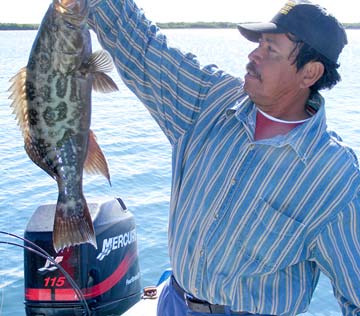 Magdalena Bay Mexico Broomtail Grouper Fishing Photo 1