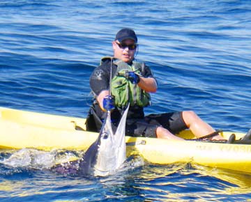 Cabo San Lucas Mexico Kayak Marlin Fishing Photo 1