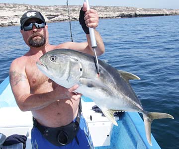 La Paz Mexico Jack Crevalle Fishing Photo 1