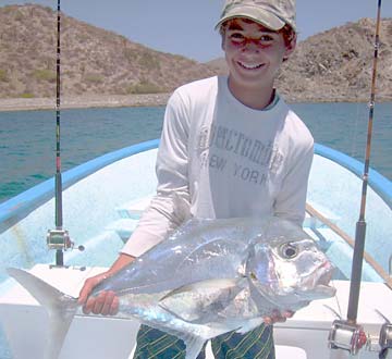 La Paz Mexico African Pompano Fishing Photo 1