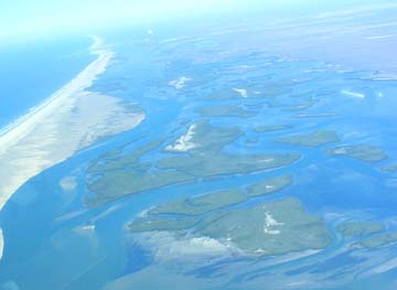 Aerial photo #5 of Magdalena Bay, Mexico.