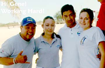 Jonathan Roldan and Dos Hernandez at La Paz, Mexico.