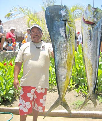 Fishing tournament winner, Los Cabos, Mexico.