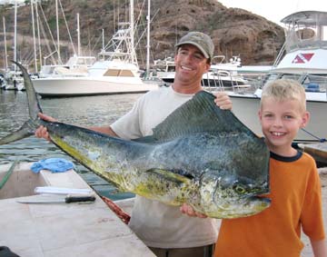 Dorado caught at San Carlos, Sonora, Mexico.