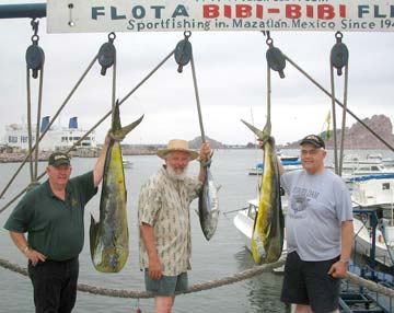 Fishing at Mazatlan, Mexico.