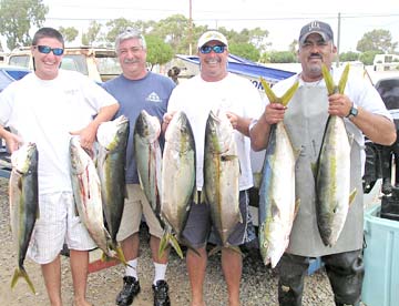 Yellowtail fishing at Ensenada, Mexico.