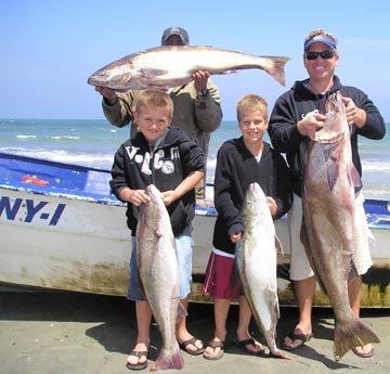 White seabass fishing at Ensenada, Mexico. 1