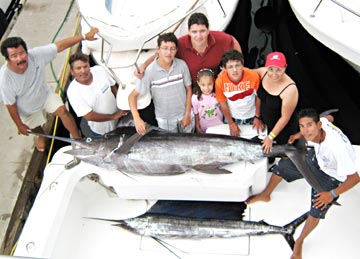 Fishing at Puerto Vallarta, Mexico.