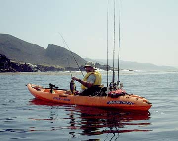 Puerto Santo Tomas, Mexico kayak fishing photo 2