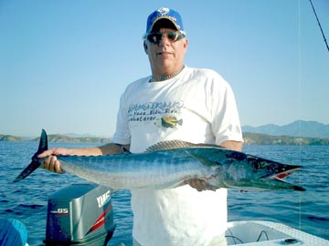 Wahoo caught at Ixtapa Zihuatanejo