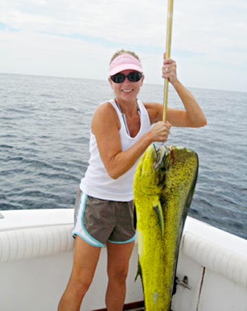 Dorado fishing at Cabo San Lucas.