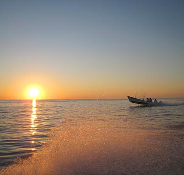 Calm winter seas at La Paz 1