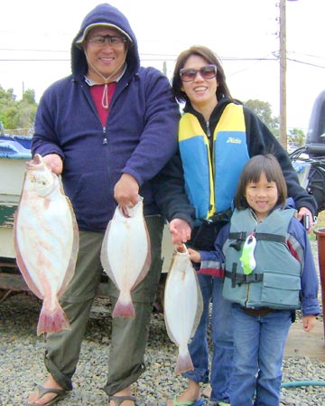 Halibut fishing at Ensenada, Mexico