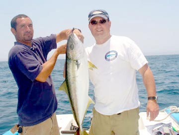 Yellowtail fishing at Cabo San Lucas