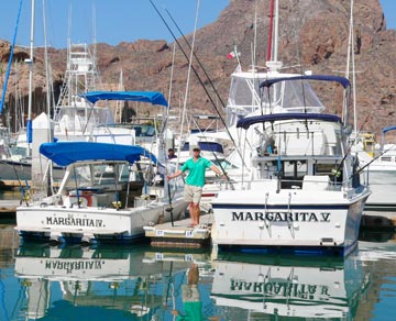 New charter boats at San Carlos