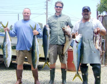 Panga fishing at Ensenada