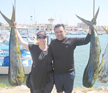 Dorado caught at Mazatlan