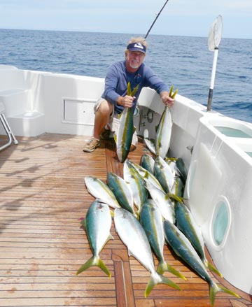 Yellowtail caught off Ensenada