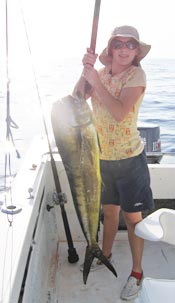 Dorado caught at Cabo Pulmo