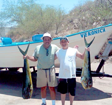 Dorado fishing at Mulege