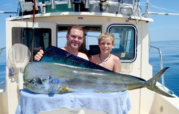 Dorado caught at Santa Rosalia