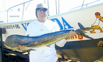 Dorado caught at San Quintin, Mexico