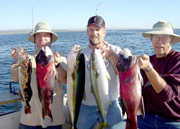 Fishing at San Quintin, Mexico