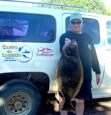 San Quintin halibut fishing photo